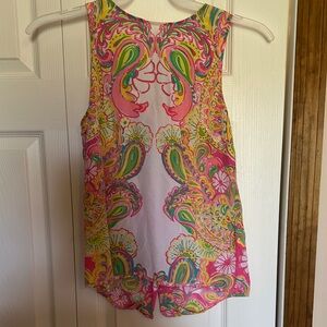 Lilly Pulitzer Pink Sleeveless Tank Top